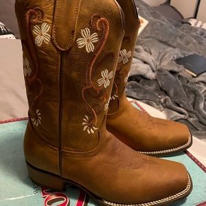 Western potrillo boots size 9 1/5 brand new